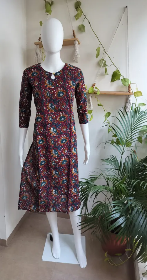 Kalamkari Print Cotton Kurti 2